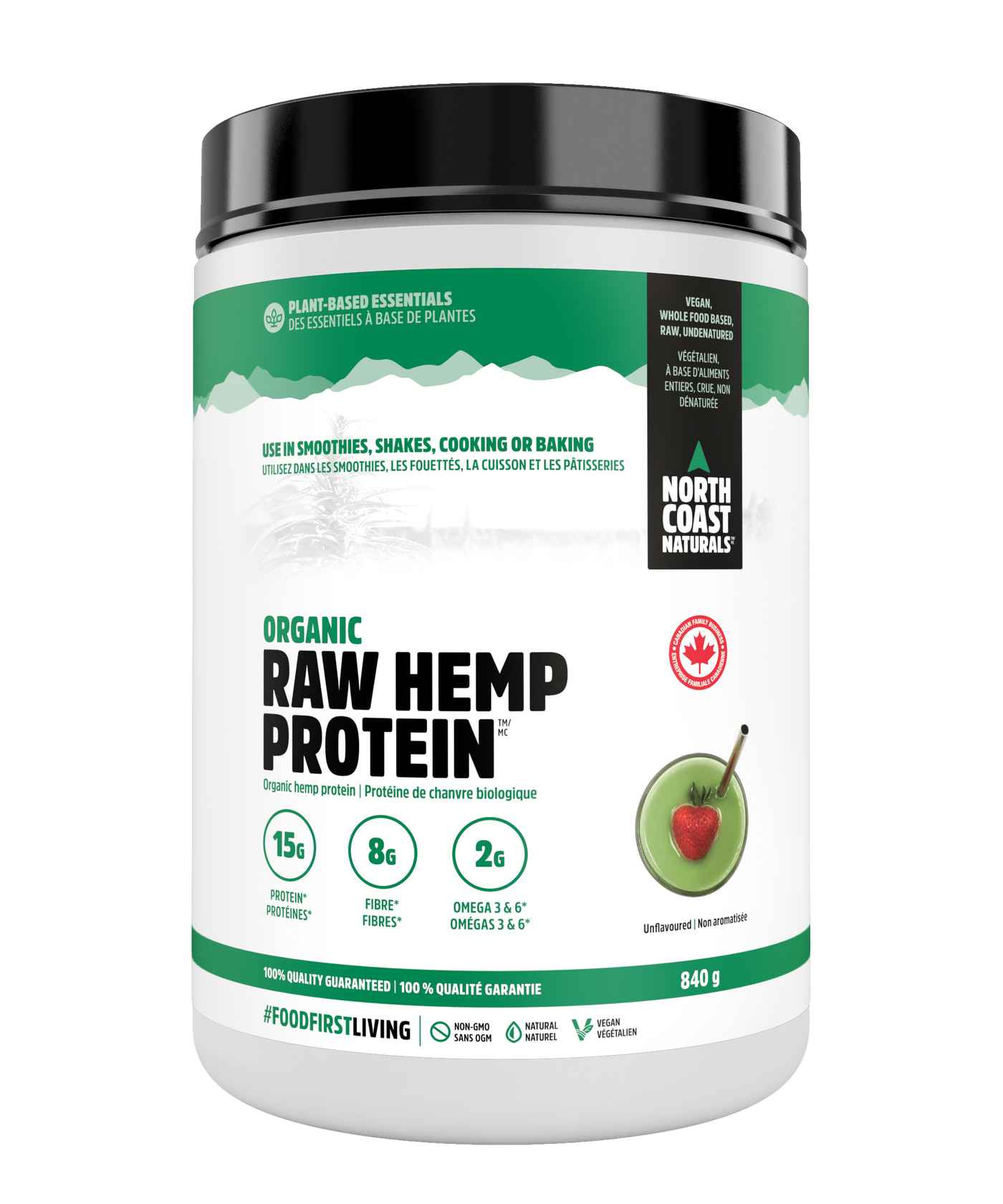 Organic Raw Hemp Protein