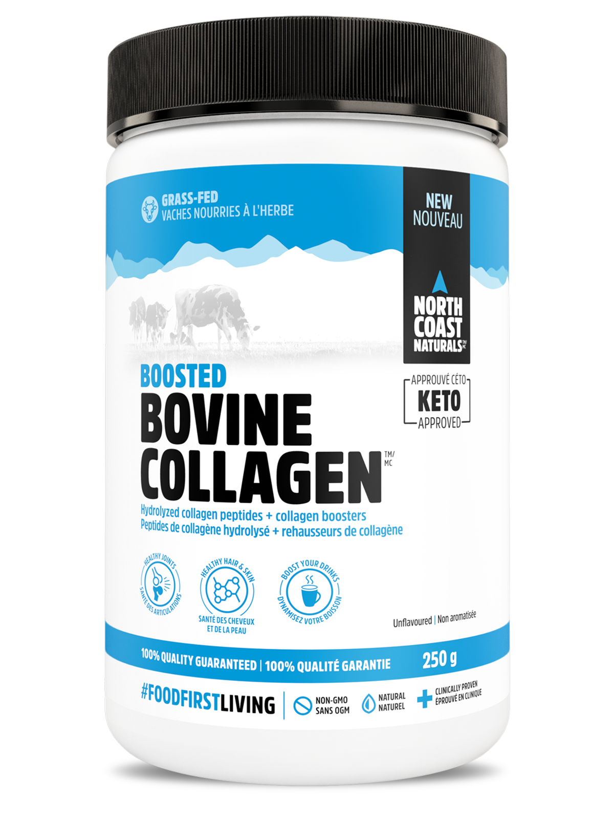 Boosted Bovine Collagen - 250g - Unflavoured