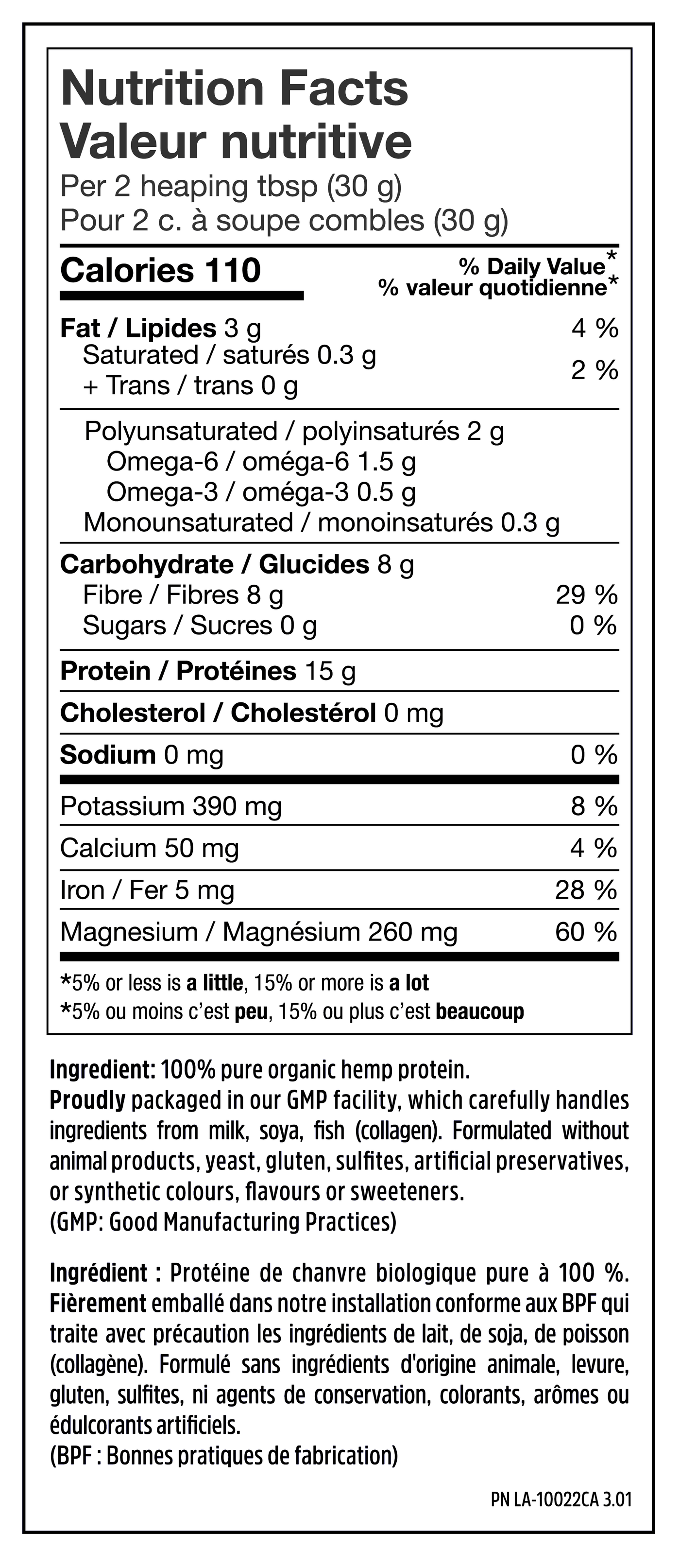 Organic Raw Hemp Protein