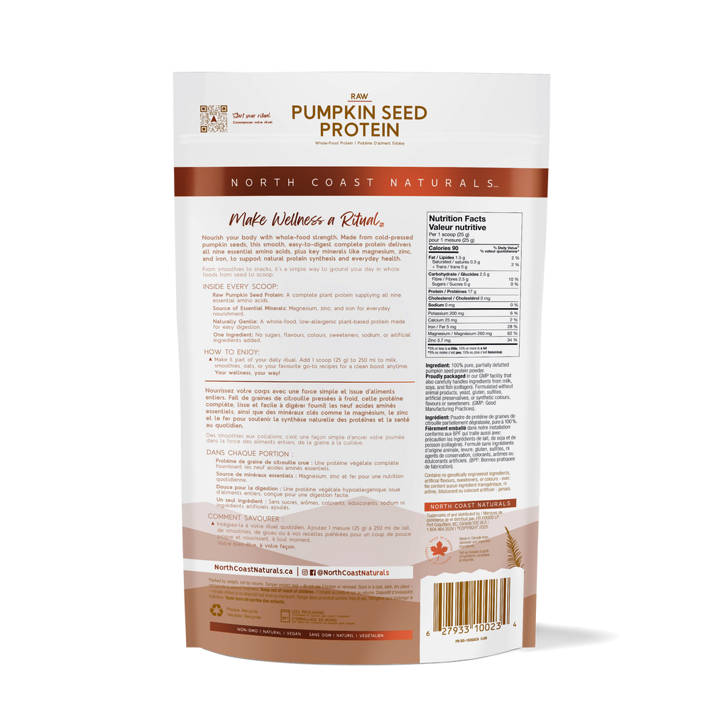 Raw Pumpkin Protein