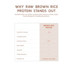 Raw Brown Rice Protein