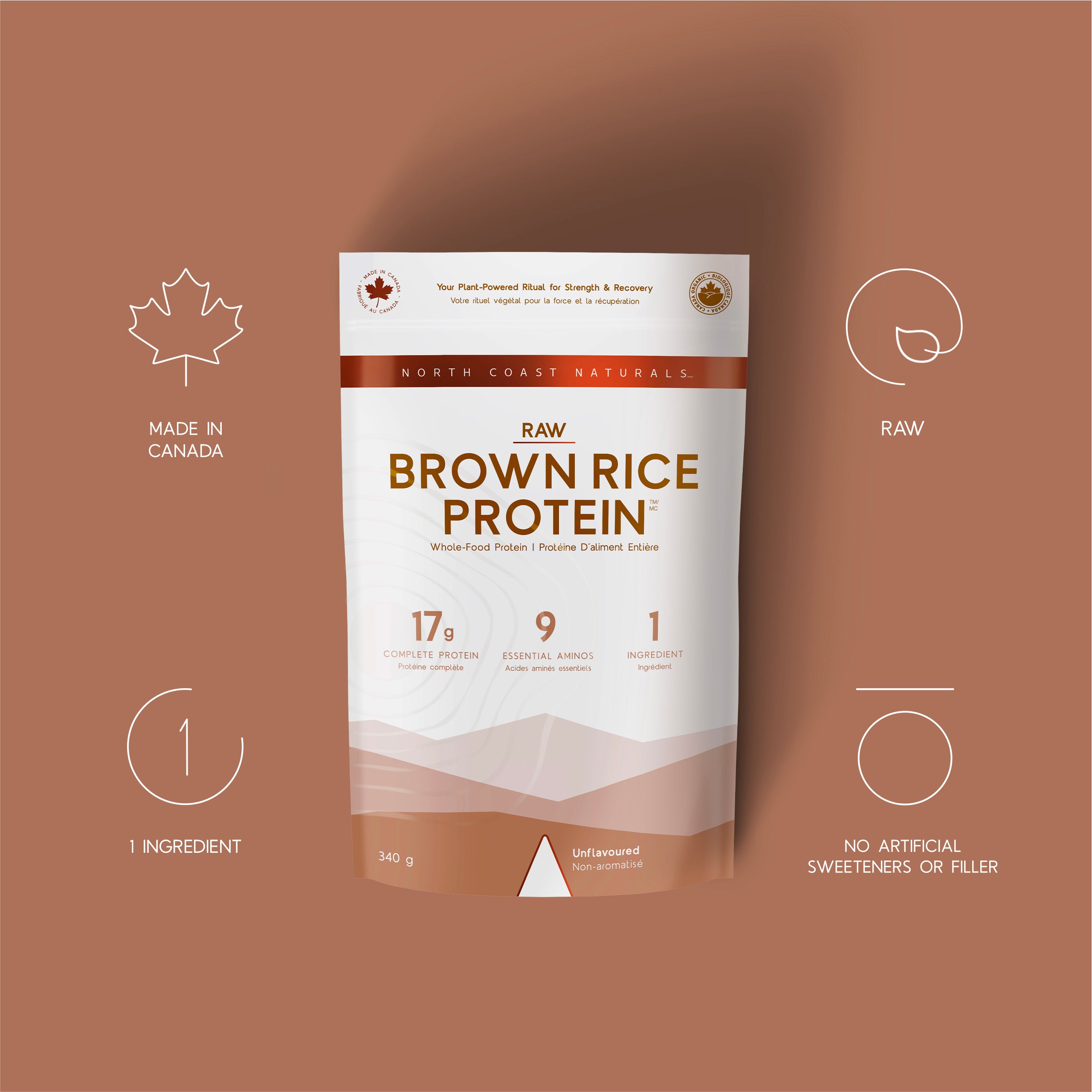 Raw Brown Rice Protein