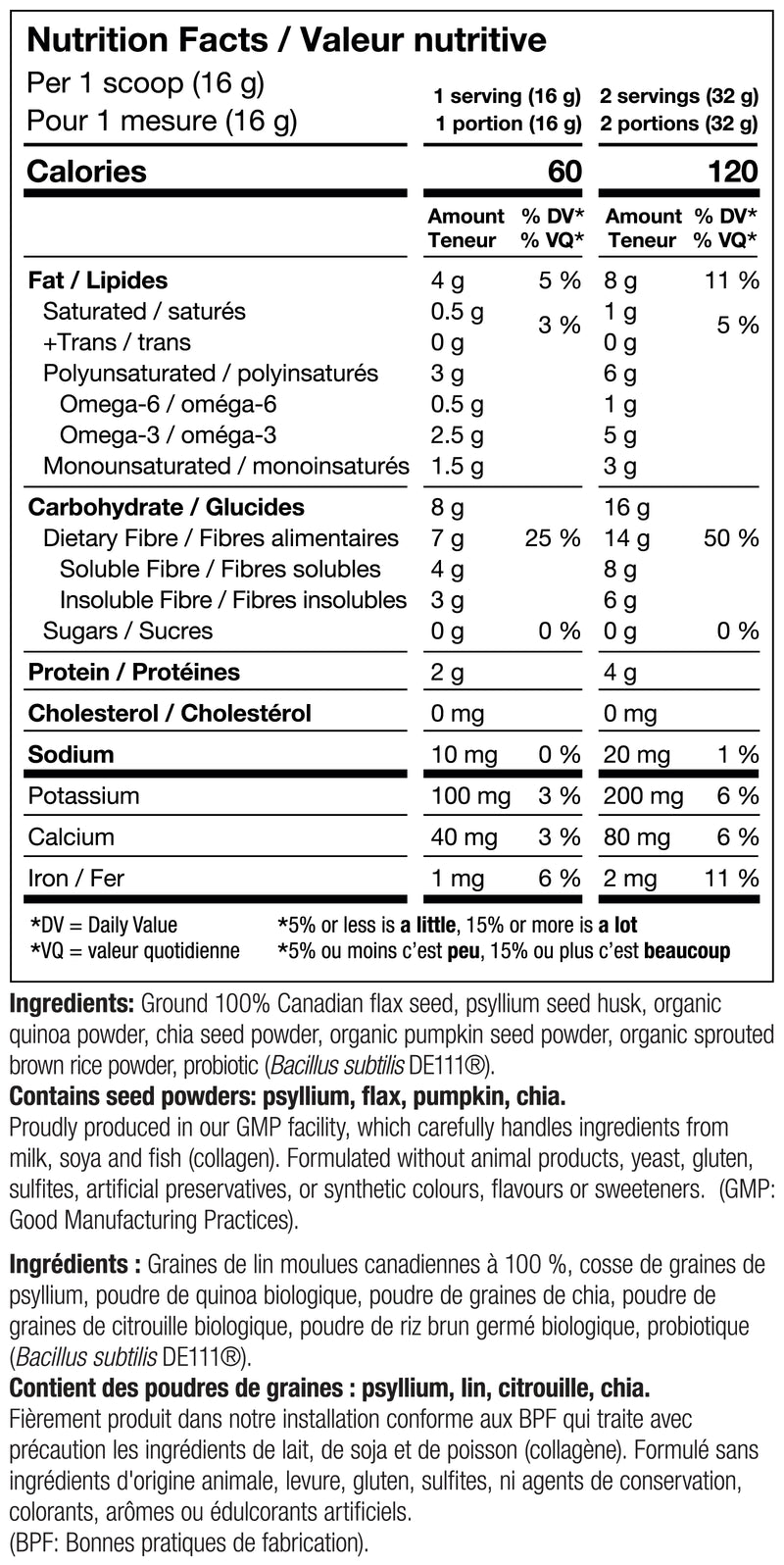 Nutrition Facts