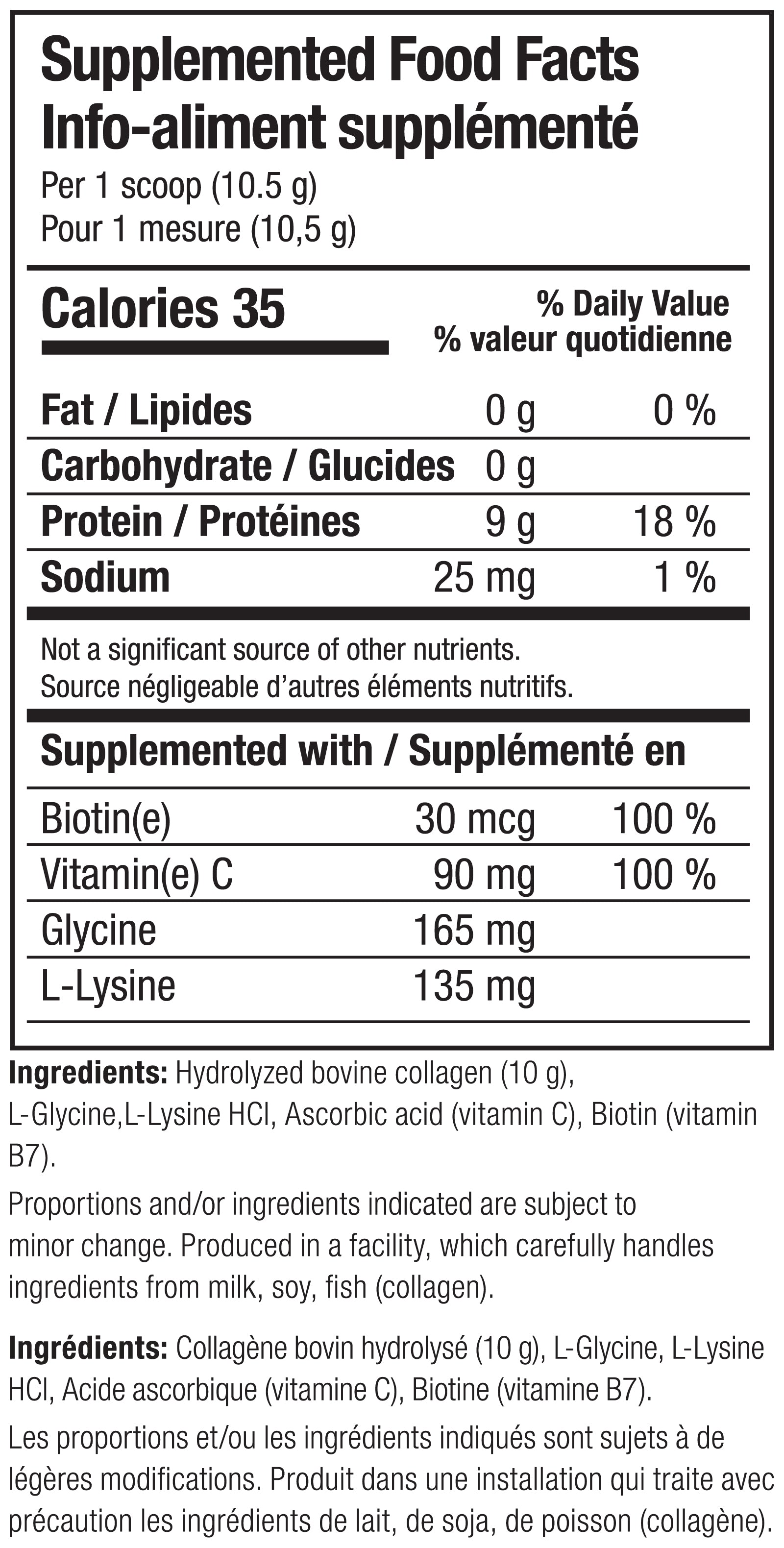 Nutrition Facts