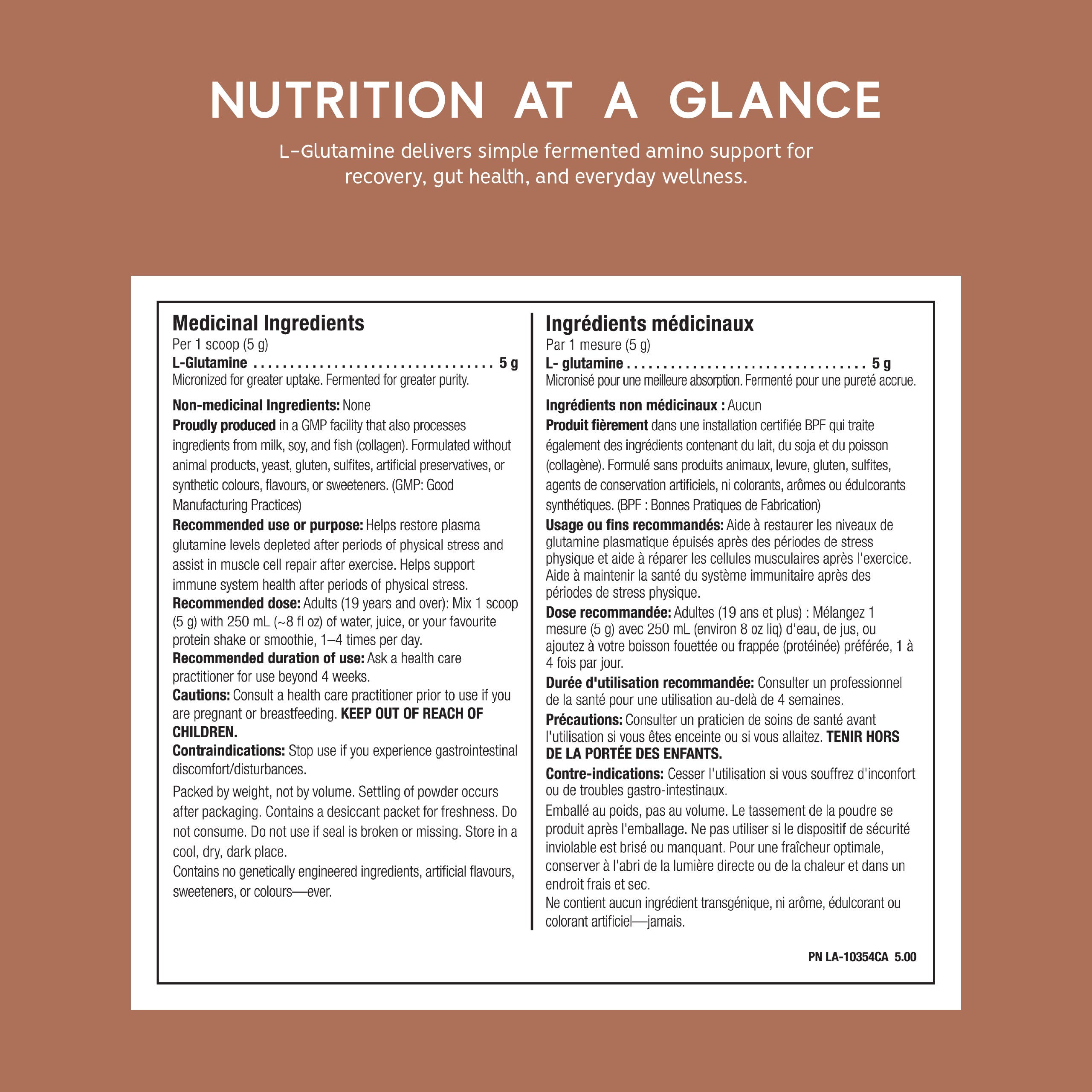 Fermented Glutamine