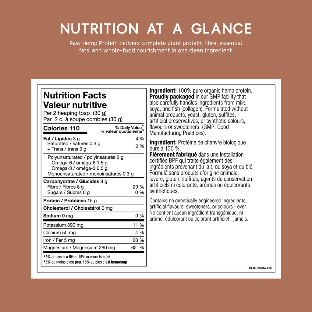 Raw Hemp Protein