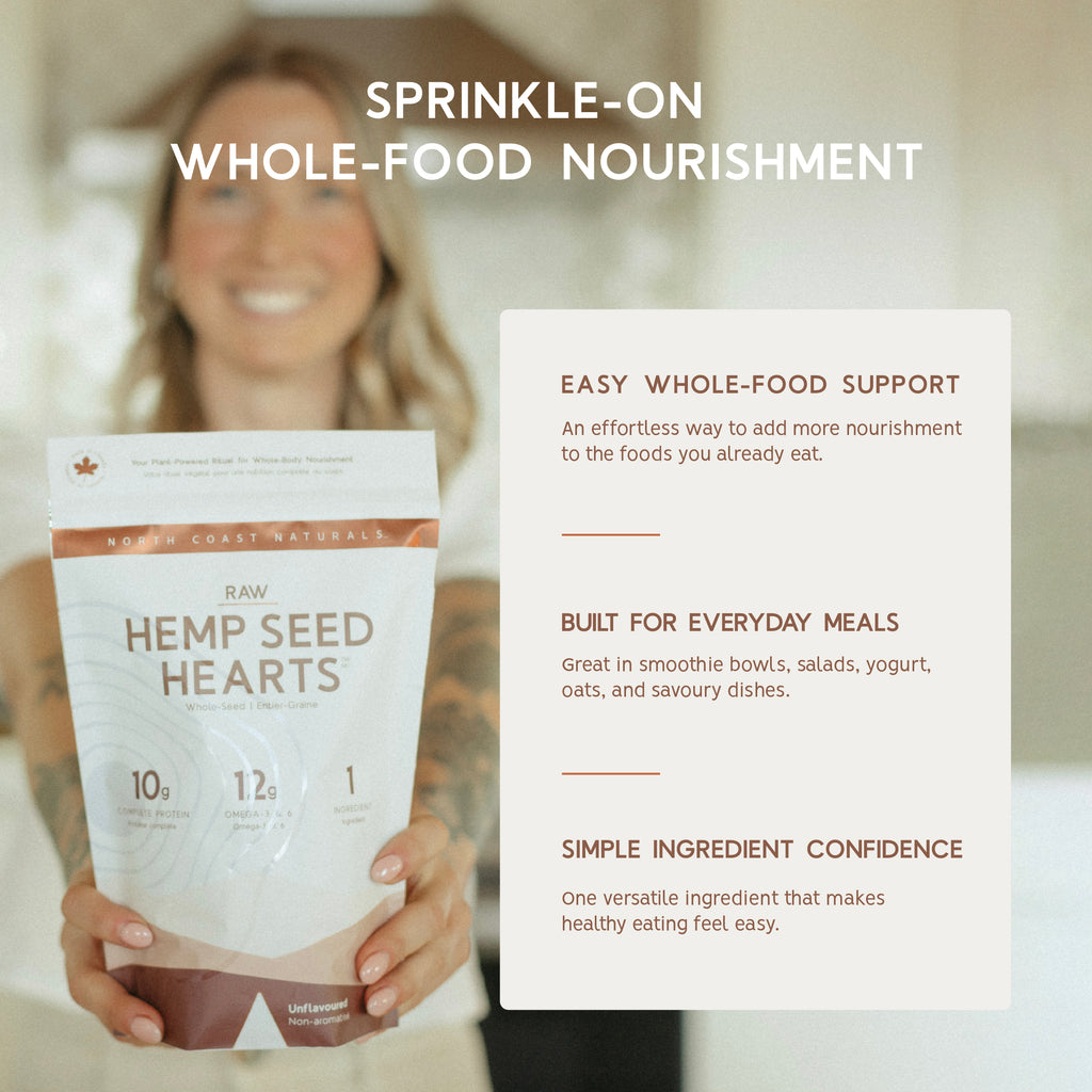 All Canadian Raw Hemp Seed Hearts