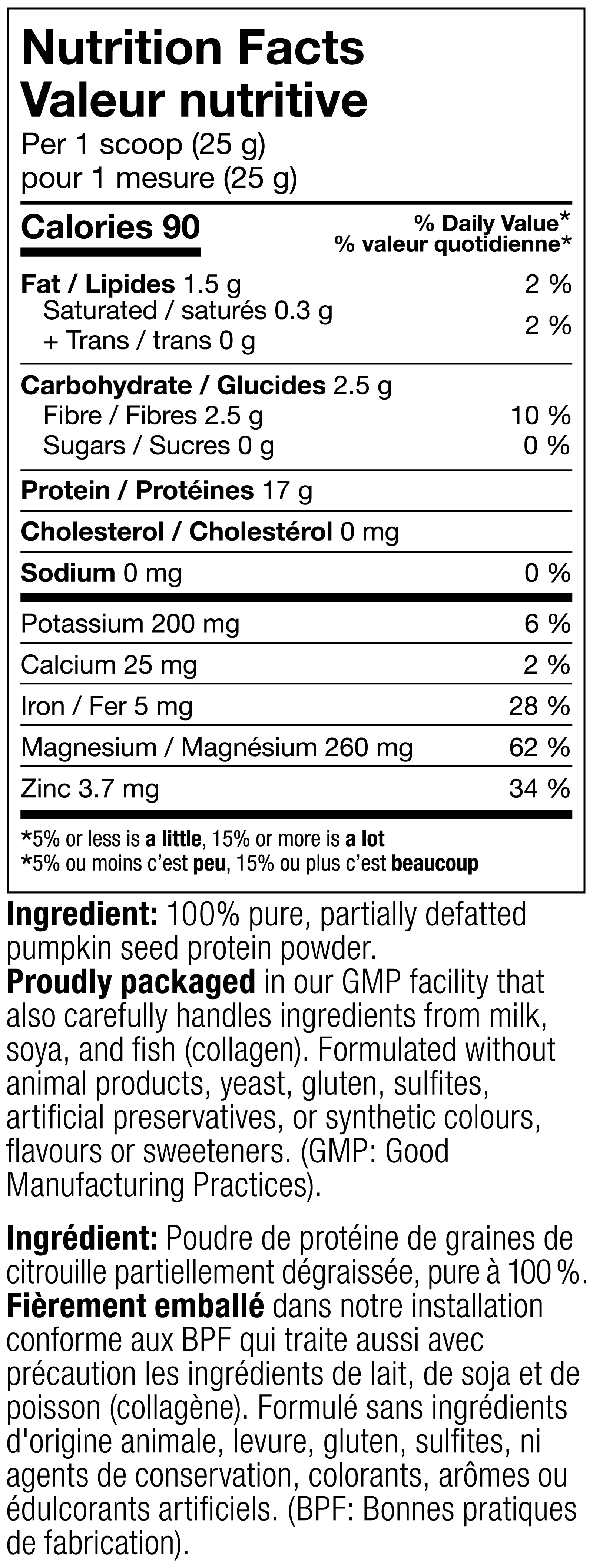 Nutrition Facts