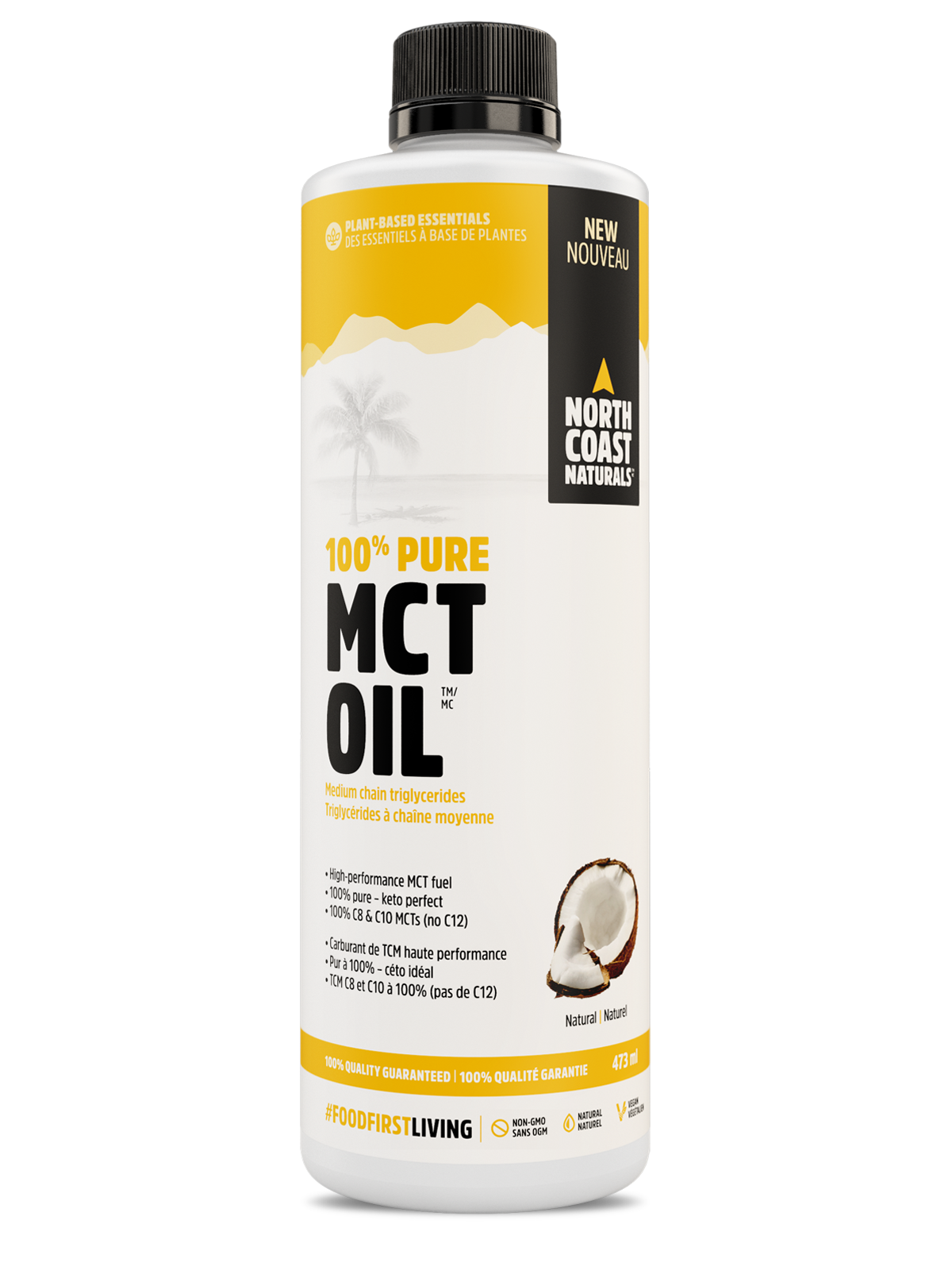 100% Pure MCT Oil - 473 ml