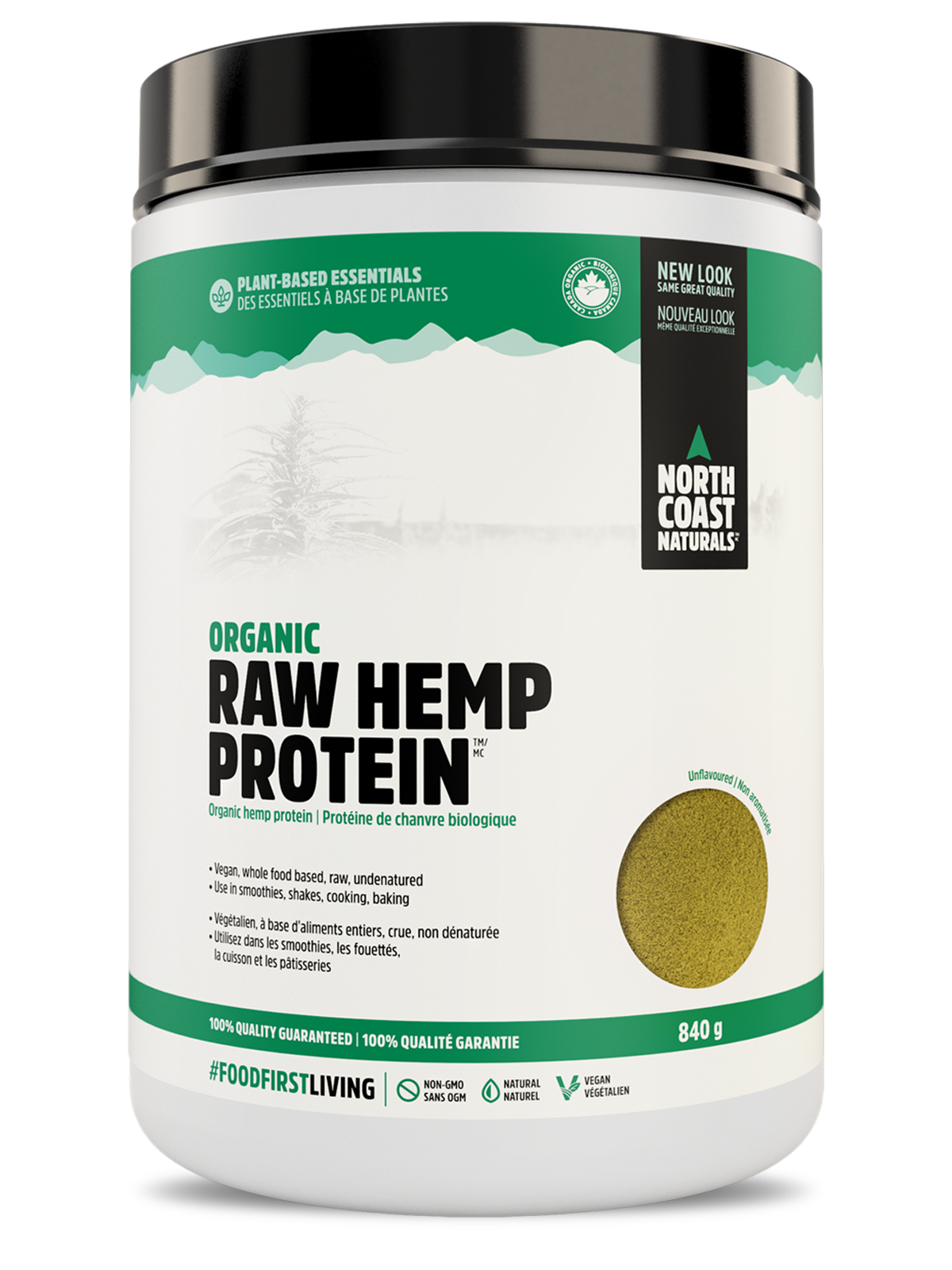Organic Raw Hemp Protein - 840g