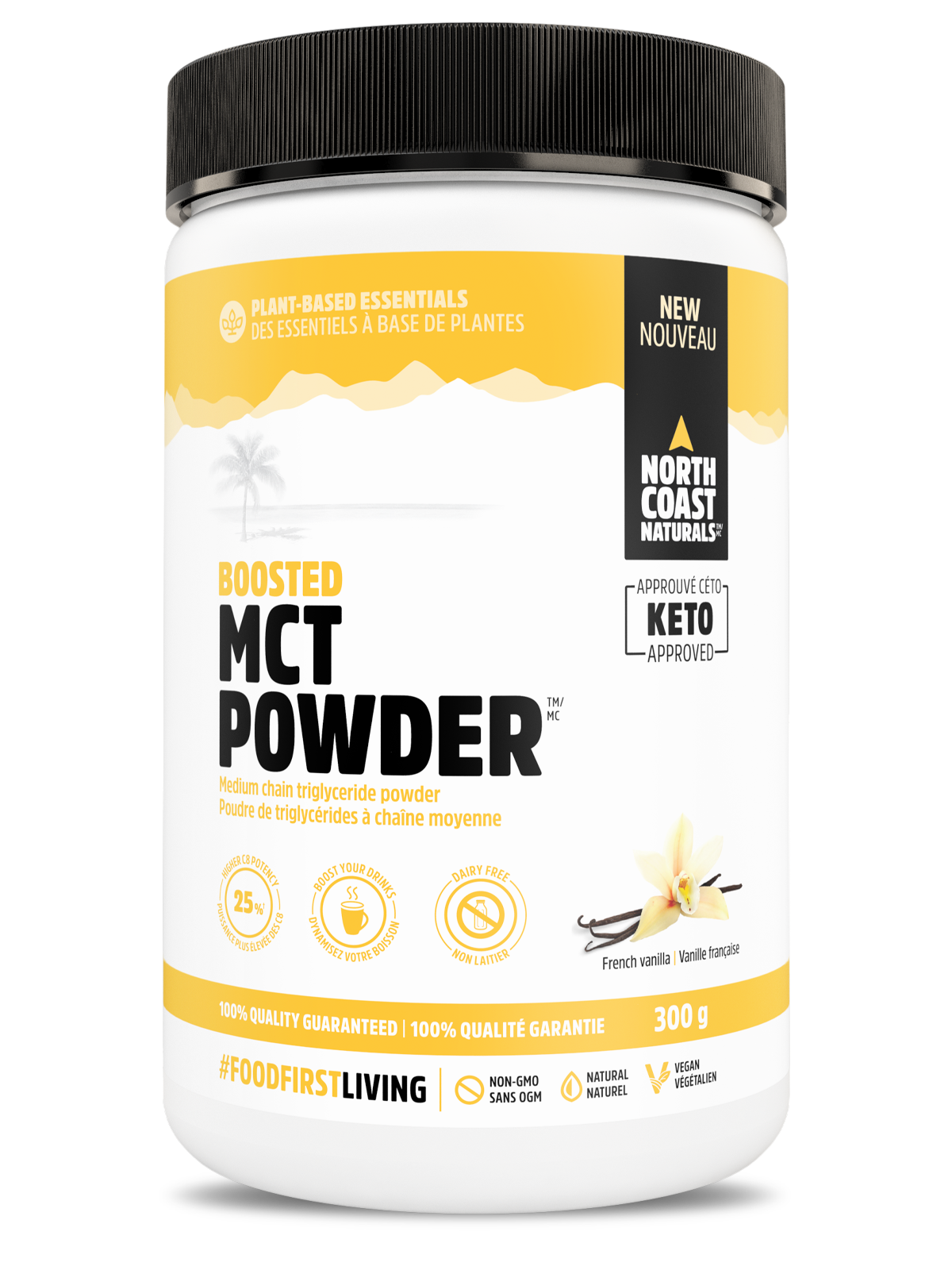 Boosted MCT Powder - 300g - French Vanilla