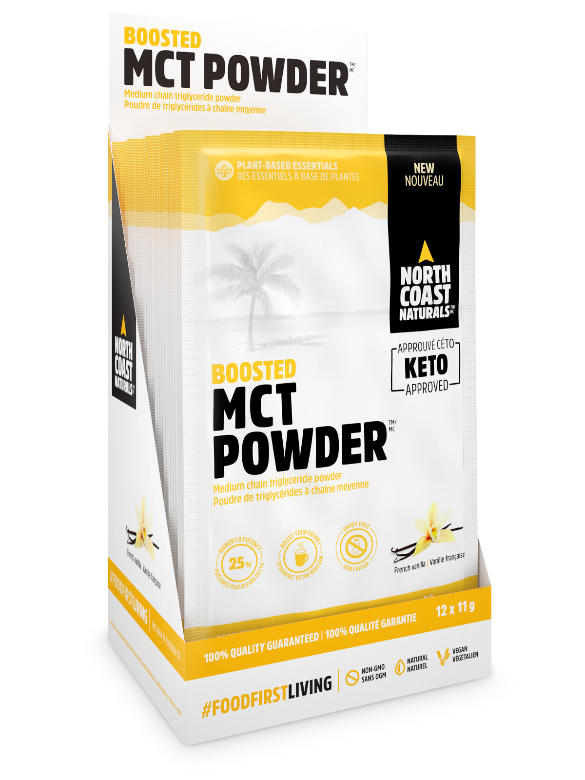 Boosted MCT Powder Carton