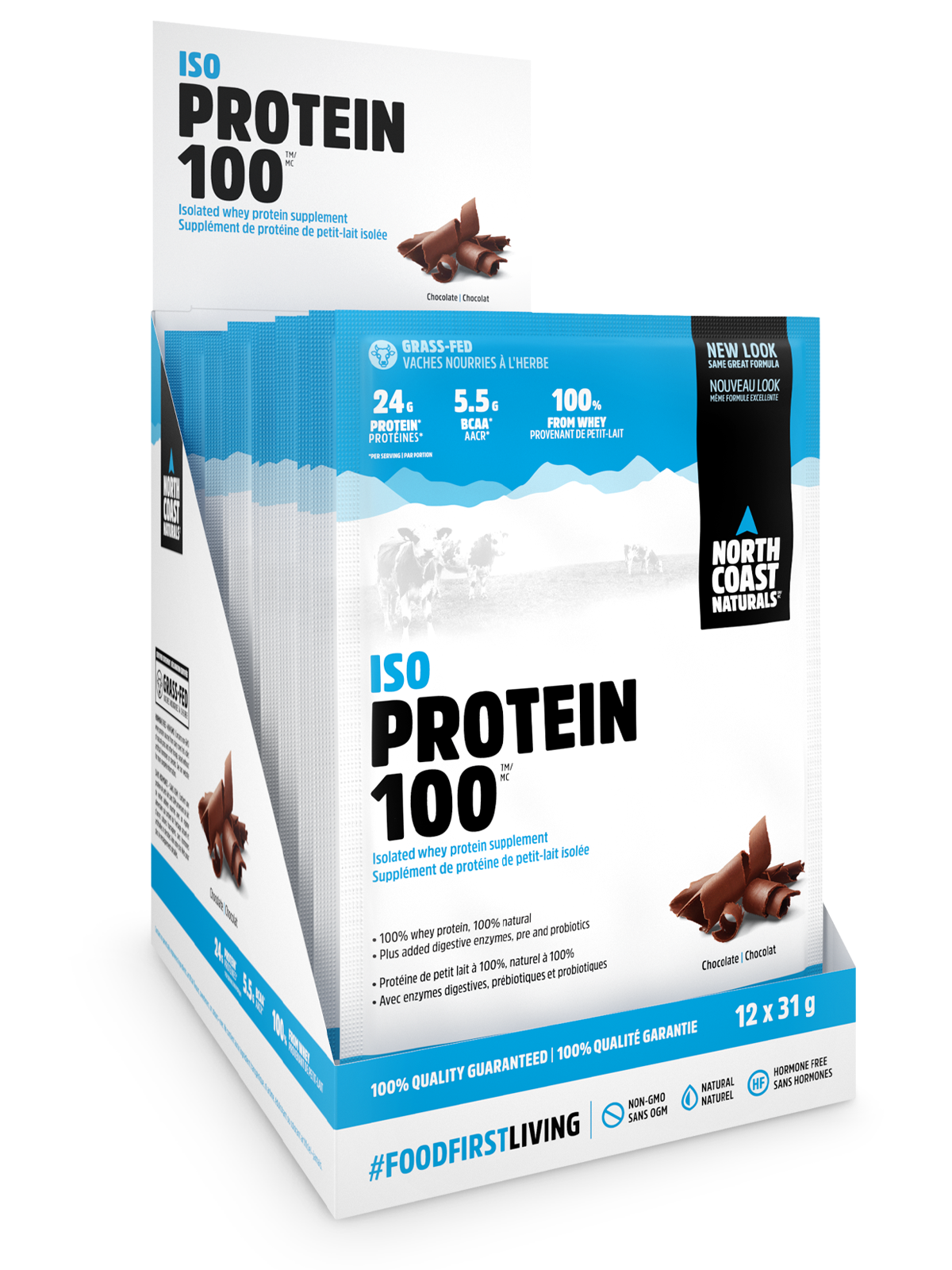 ISO Protein 100 - Chocolate - 12 x 31g