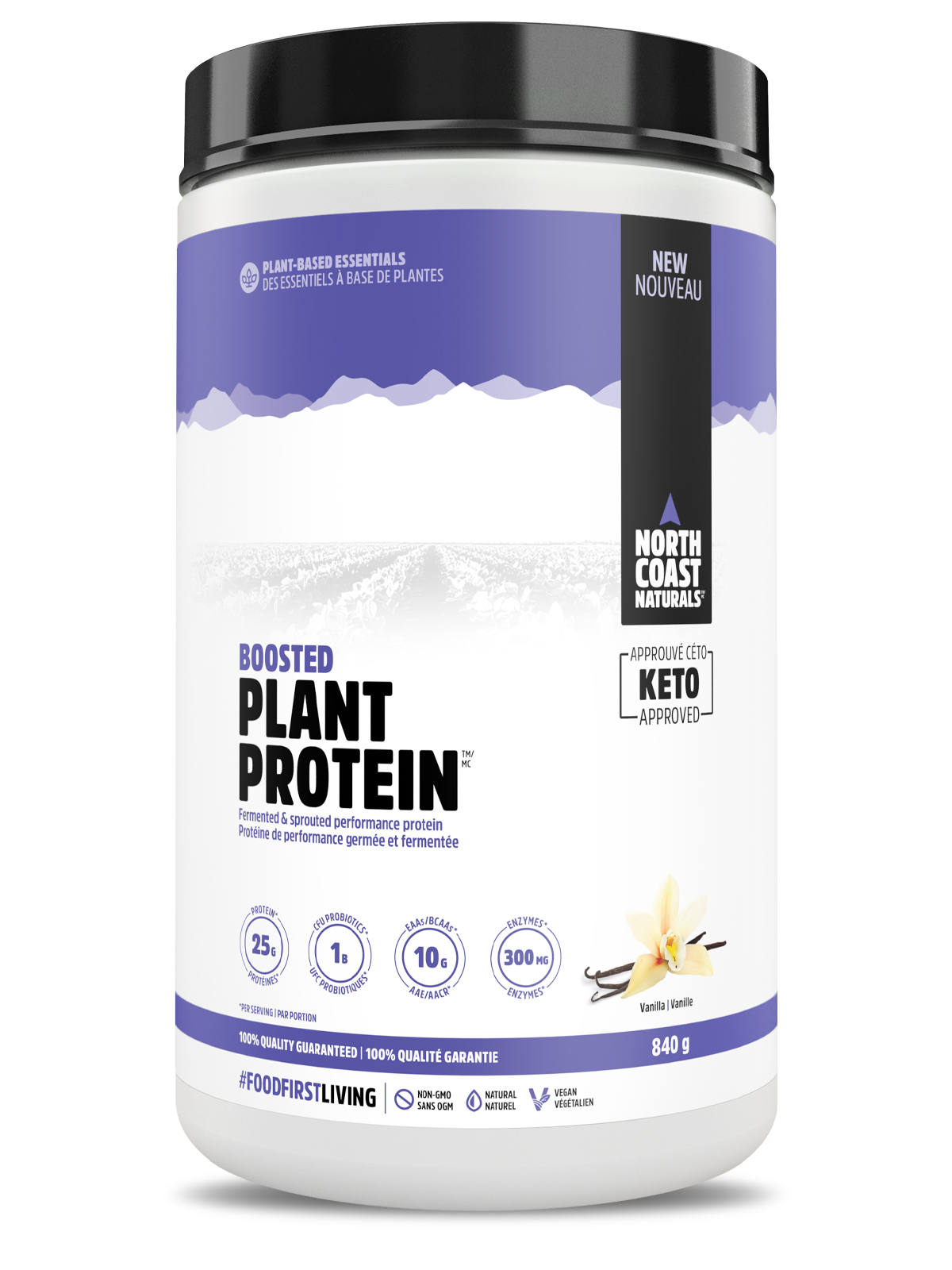 Boosted Plant Protein - 840g. - Vanilla