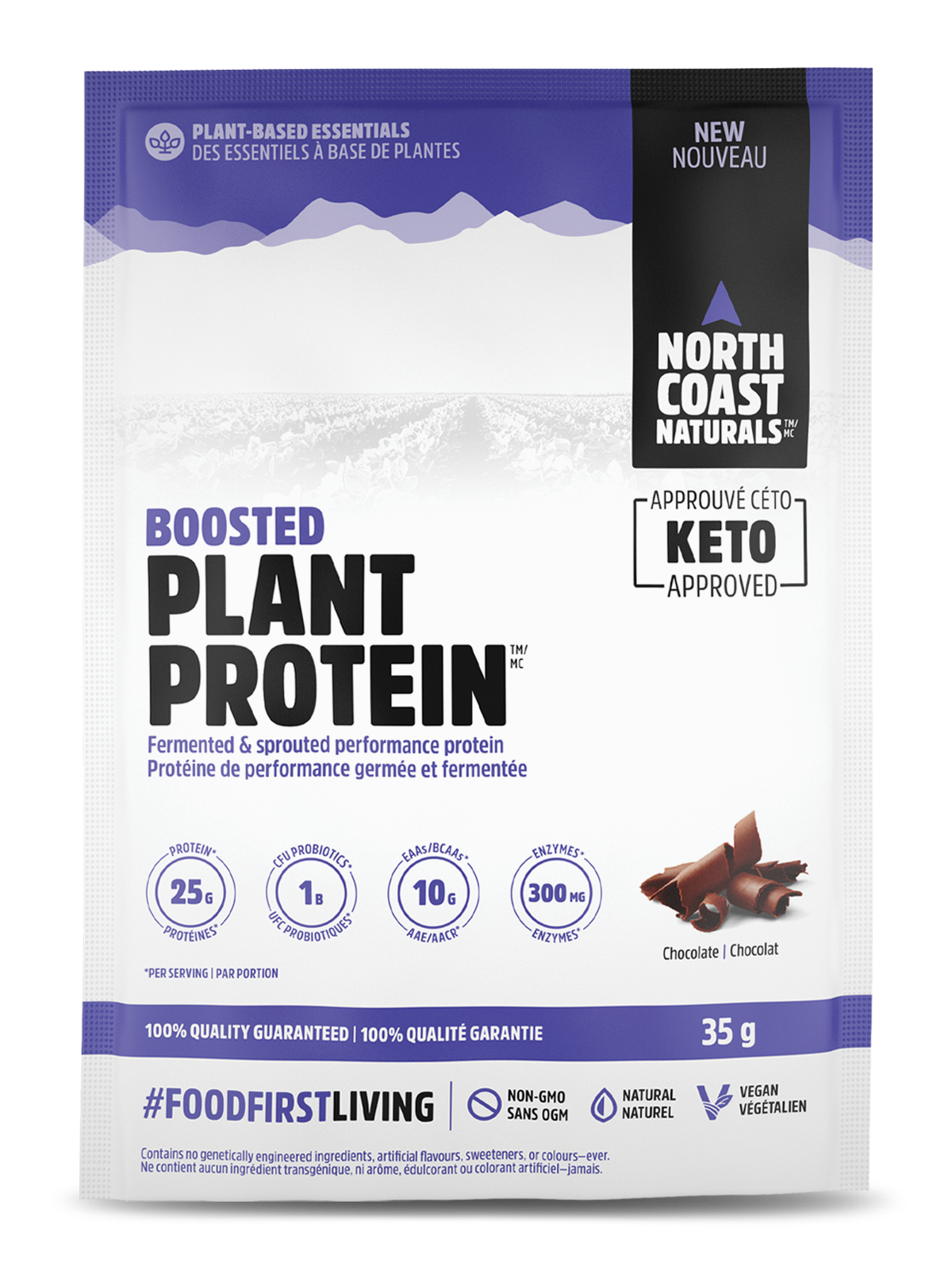 Boosted Plant Protein - 34g - Chocolate