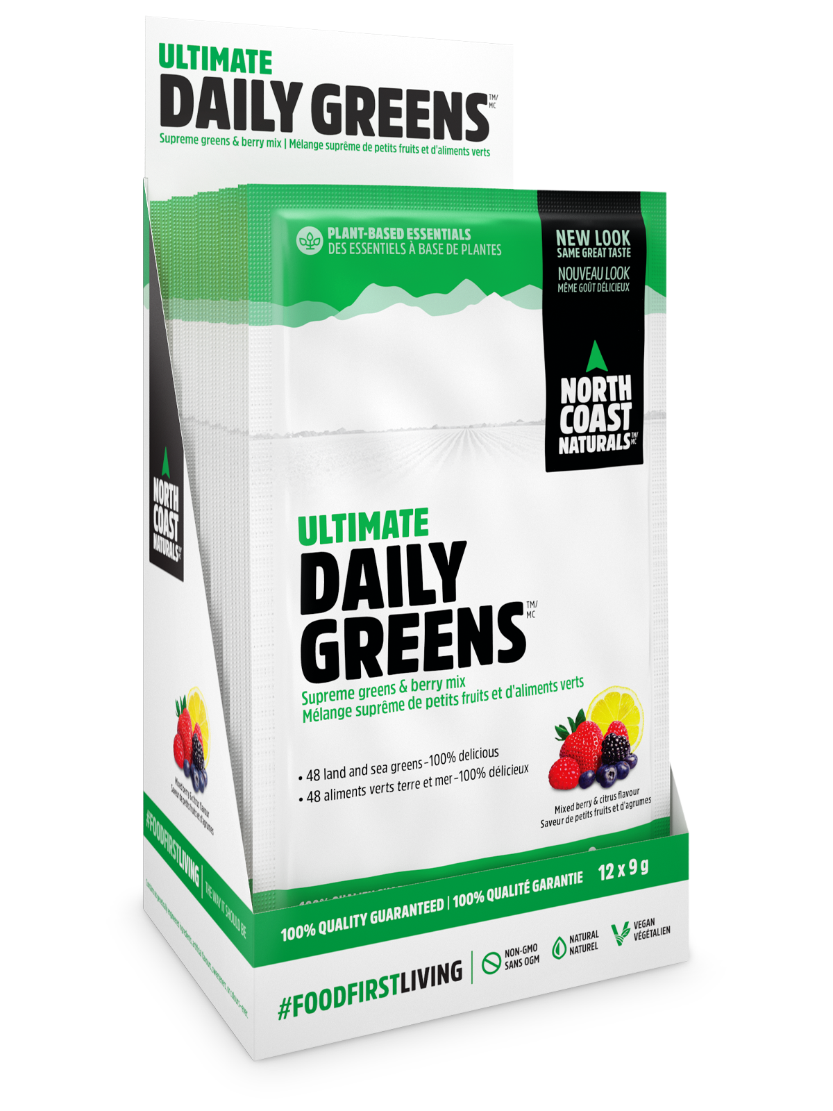 Ultimate Daily Greens - 12 x 9g - Mixed Berry & Citrus