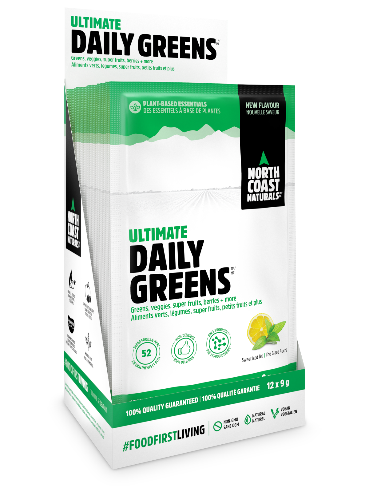 Ultimate Daily Greens - 12 x 9g - Sweet Iced Tea