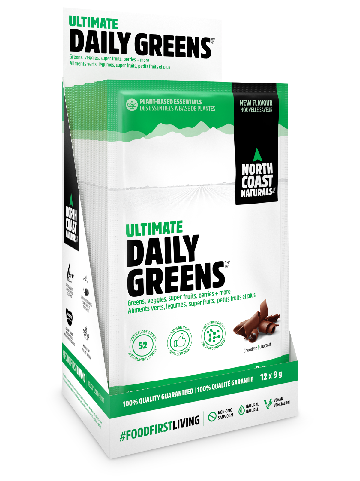 Ultimate Daily Greens - 12 x 9g - Chocolate