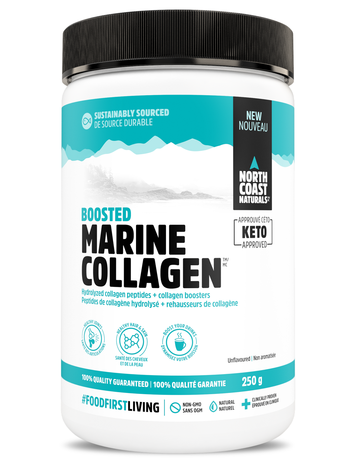Boosted Marine Collagen - 250g - Unflavoured