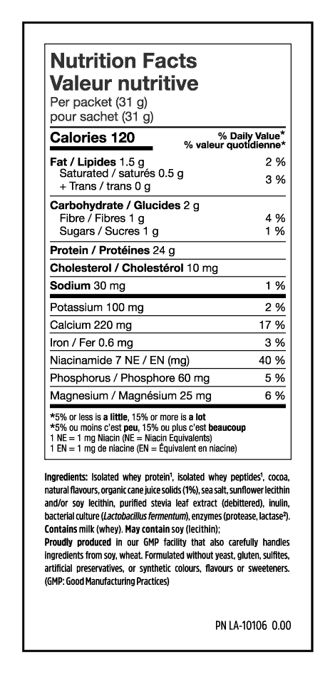 Iso Protein 100 - 31g - Nutrition Facts